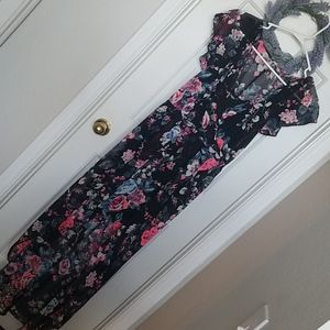 Express Floral Maxi Dress
